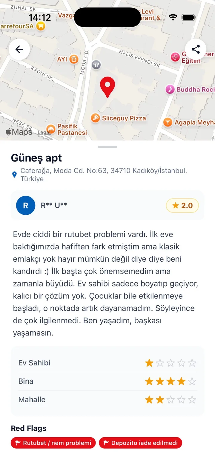 EvSkor uygulama ekranı